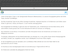 Tablet Screenshot of elbe-grundschule-tespe.de